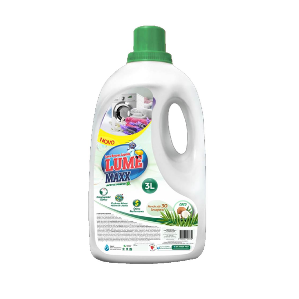 LAVA ROUPAS LIQUIDO LUME MAXX COCO 3LT