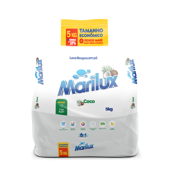 LAVA ROUPAS PO MARILUX COCO 5KG