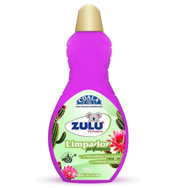 LIMPADOR PERFU ZULU FLOR DE CACTO 500ML