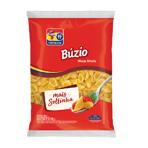 MACARRAO FORTALEZA BUZIO SEMOLA 400G