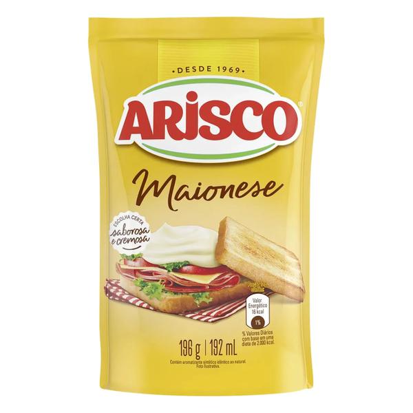 MAIONESE ARISCO SACHET 196G