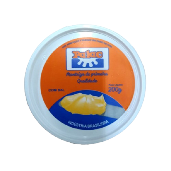 MANTEIGA COMUM COM SAL PALAC 200G