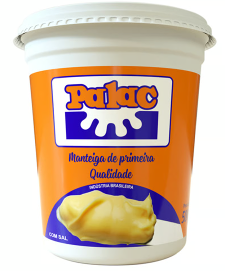 MANTEIGA DE PRIMEIRA QUALIDADE COM SAL P