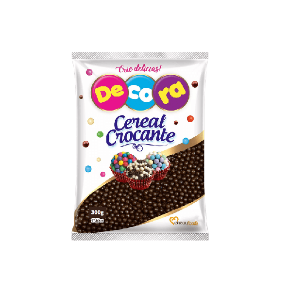 MICRO CEREAL BALL CROC CHOCO DECORA 300G