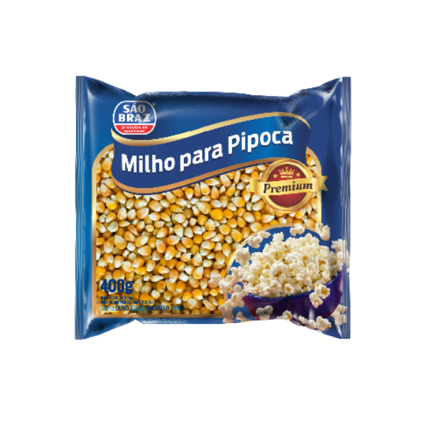 MILHO PARA PIPOCA SAO BRAZ 400G