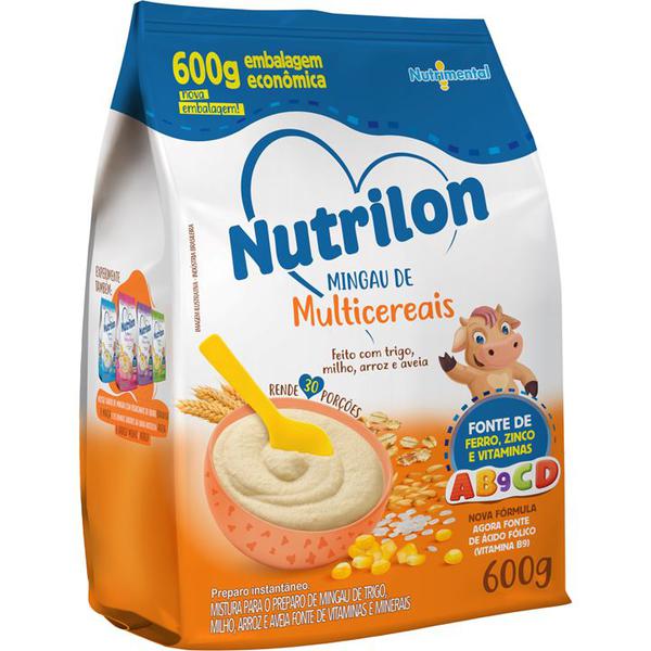 MINGAU NUTRILON MULTICEREAIS 600G