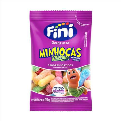 MINHOCAS CITRICAS GELATINAS FINI 15G