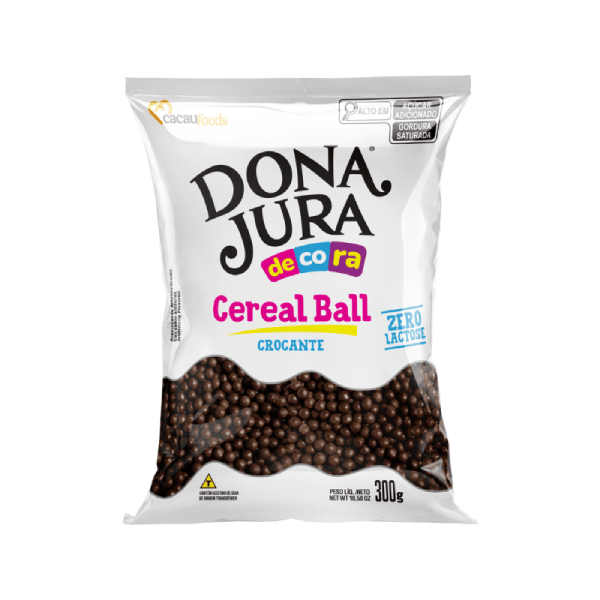 MINI CEREAL BALL CROC CHOCOL DECORA 300G