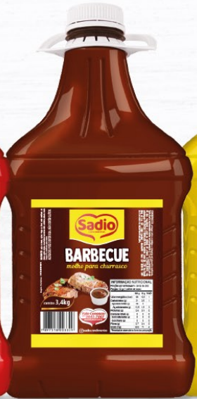 MOLHO BARBECUE SADIO PET 3,4GR