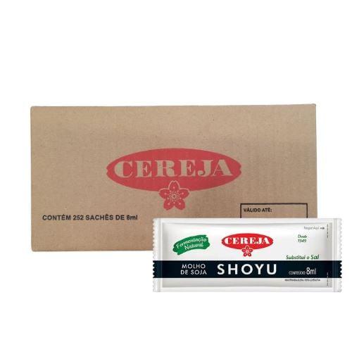 MOLHO DE SOJA SHOYU CEREJA CX 252X8ML