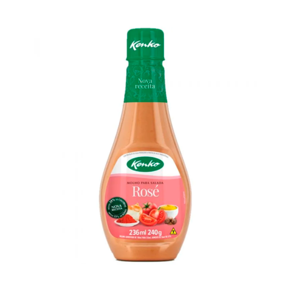 MOLHO PARA SALADA KENKO ROSE 236ML