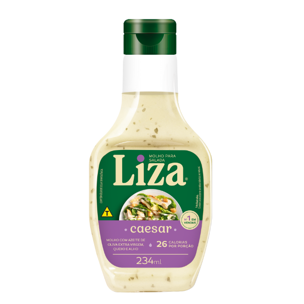 MOLHO SALADA LIZA CAESAR PT 234ML