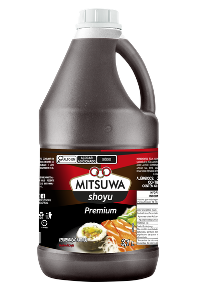 MOLHO SHOYU MITSUWA PREMIUM 3,1L