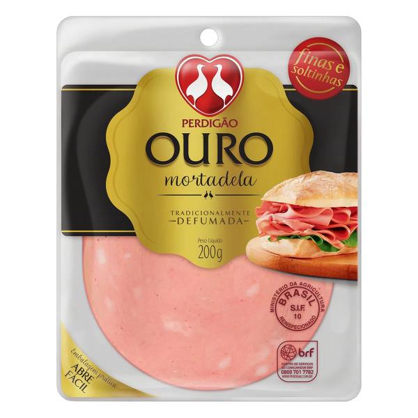 MORTADELA DEFUMADA OURO PERDIGAO 200G