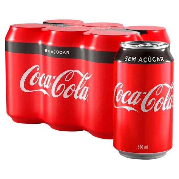 PACK COCA COLA ZERO LT 350ML