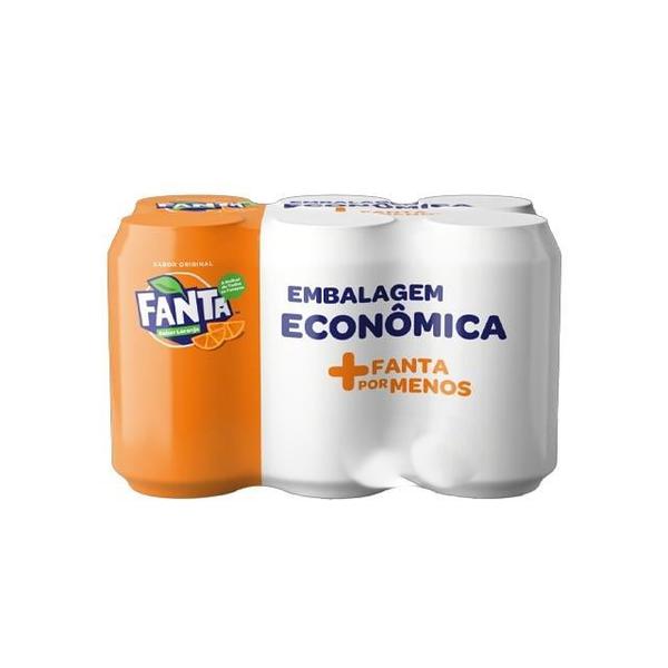 PACK FANTA LARANJA LT 350ML