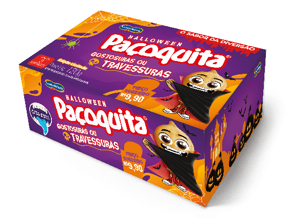 PACOQUITA HALLOWEEN DISP 120G