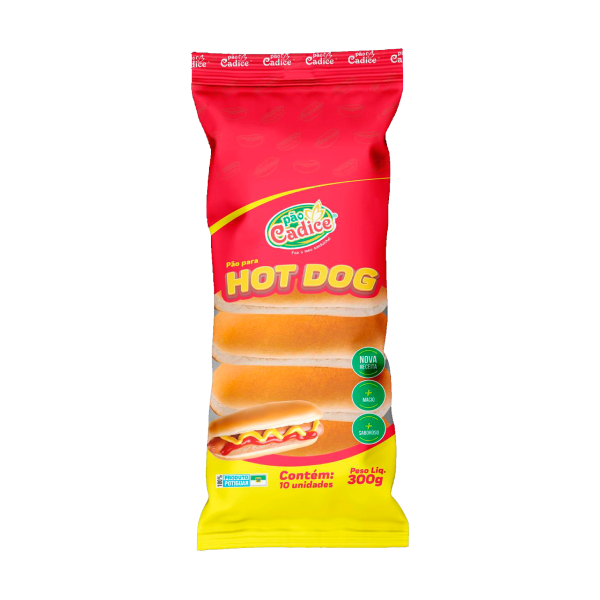 PAO CADICE HOT DOG 300G