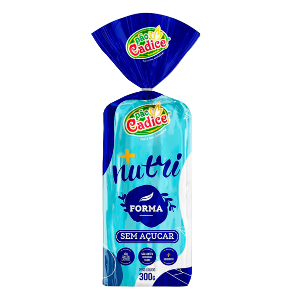 PAO DE FORMA CADICE TRAD SEM ACUCAR 300G