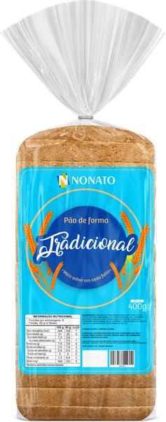 PAO DE FORMA NONATO 400G