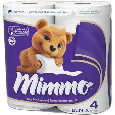 PAPEL HIG MIMMO FOLHA DUPLA 30M NEUT 4UN