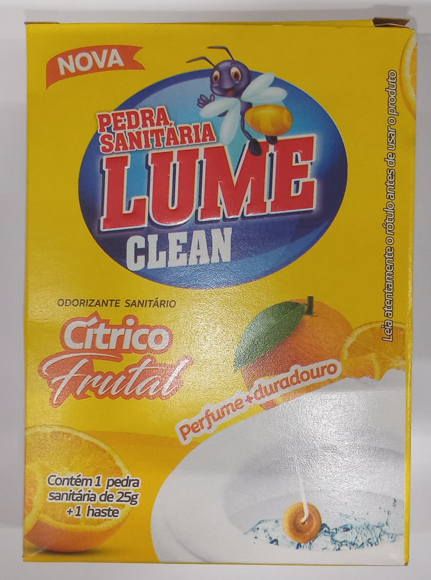 PEDRA SANITARIA LUME CITRICO FRUTAL 25G