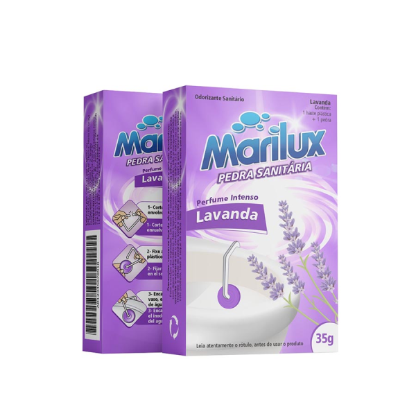 PEDRA SANITARIA MARILUX LAVANDA 25G