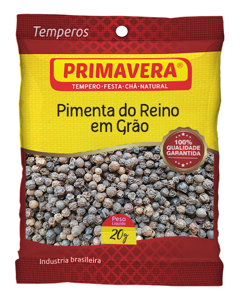 PIMENTA DO RENINO EM GRAO PRIMAVERA 20G