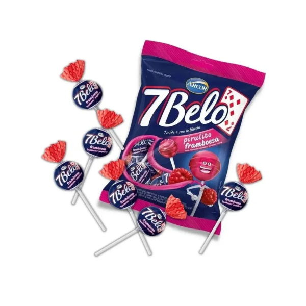 PIRULITO 7 BELO FRAMBOESA 500G