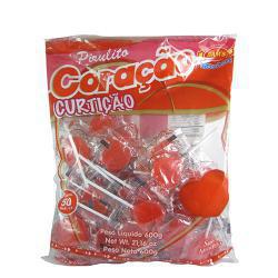 PIRULITO CORACAO CURT MORANGO SAMS 600G
