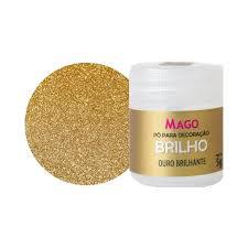 PO PARA DECORACAO OURO BRILHANTE MAGO 5G