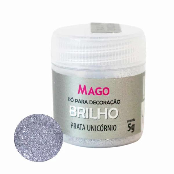 PO PARA DECORACAO PRATA UNICORNIO MAGO 5