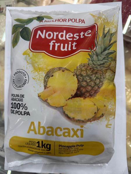 POLPA DE ABACAXI NORDESTE FRUIT 1KG