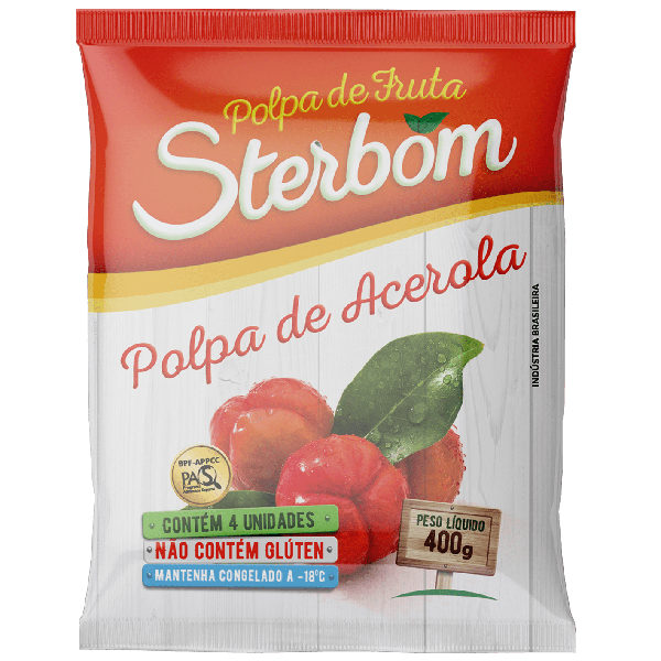POLPA DE ACEROLA STERBOM 400G