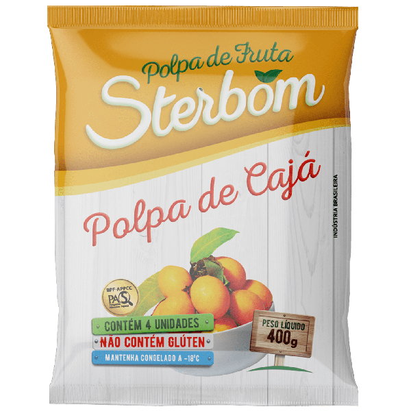 POLPA DE CAJA STERBOM 400G