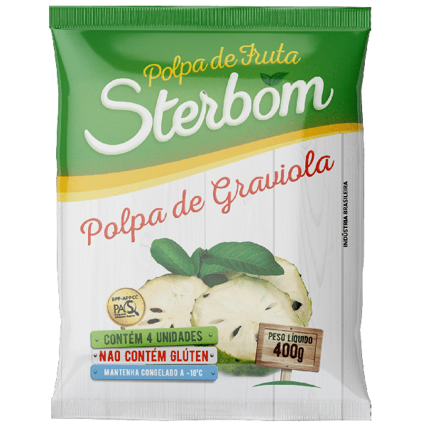 POLPA DE GRAVIOLA STERBOM 400G