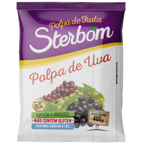POLPA DE UVA STERBOM 400G