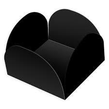 PORTA FORMINHA PRETO 50UN