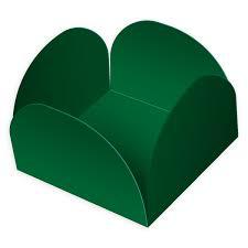 PORTA FORMINHA VERDE ESCURO 50UN