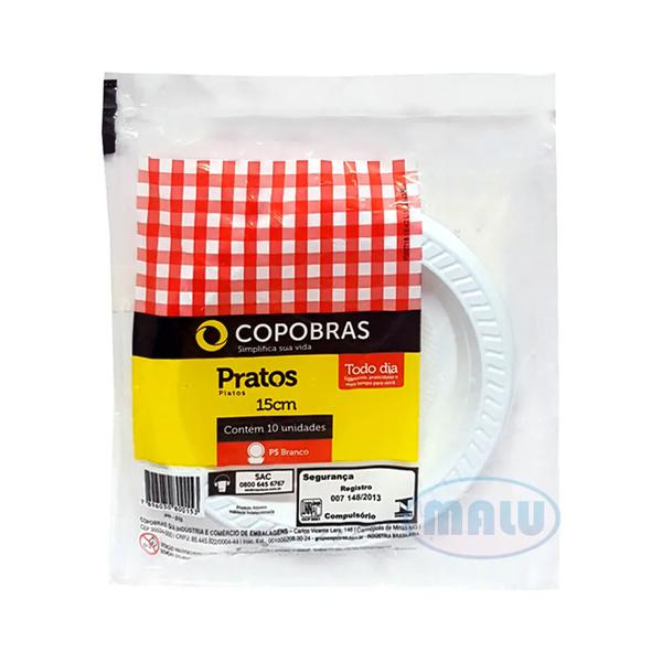 PRATO PLAST FEST 15CM DOU COPOBRAS 10UND