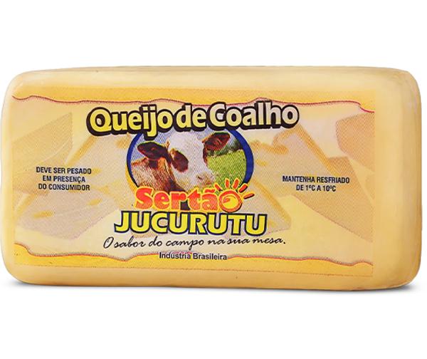 QUEIJO DE COALHO JUCURUTU PECA FRAC KG