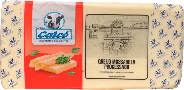 QUEIJO MUSSARELA PROCESSADO CAICO PEÇA KG