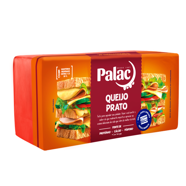 QUEIJO PRATO PALAC PECA KG