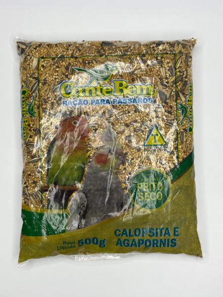 RACAO CANTE BEM CALOPSITA/AGAPOR 500G