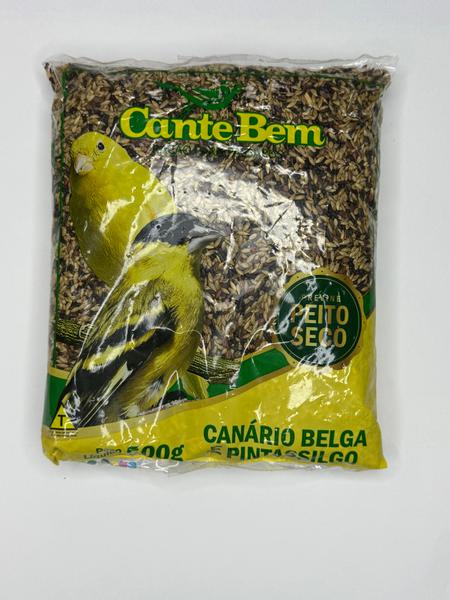 RACAO CANTE BEM CANARIO BELGA 500G