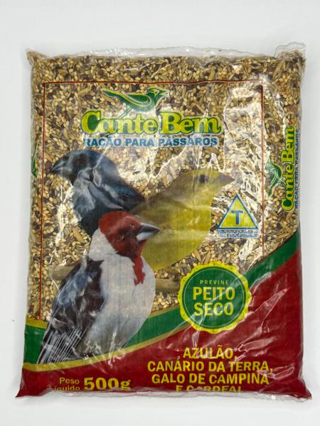 RACAO CANTE BEM GALO CAMPINA 500G