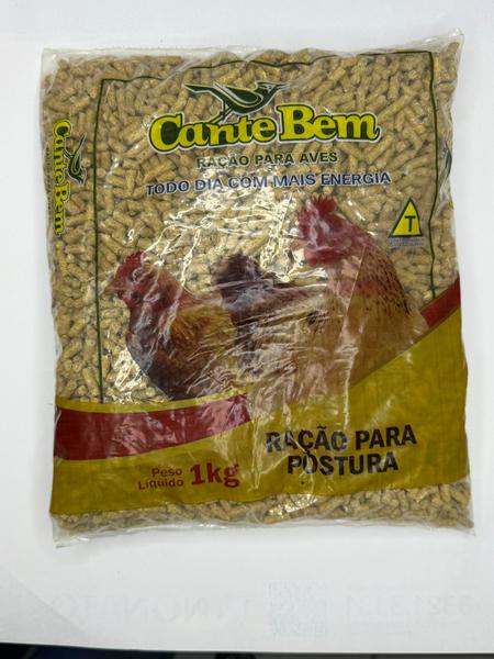 RACAO CANTE BEM P/ POSTURA 1KG