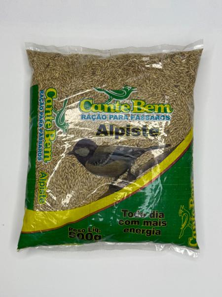 RACAO PARA PASSAROS CANTE BEM ALPISTE 50