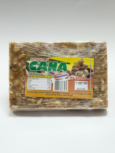 RAPADURA COM AMENDOIM BELO GRAO 400G
