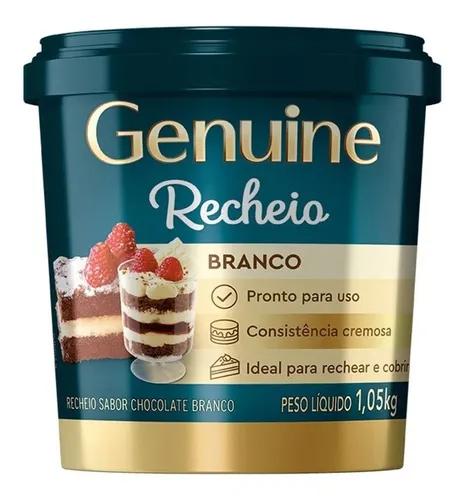 RECHEIO CHOC BRANCO GENUINE 1.05KG